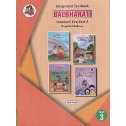 Integrated Textbook Balbharti Std 2 Part 3| English Medium|Maharashtra State Board